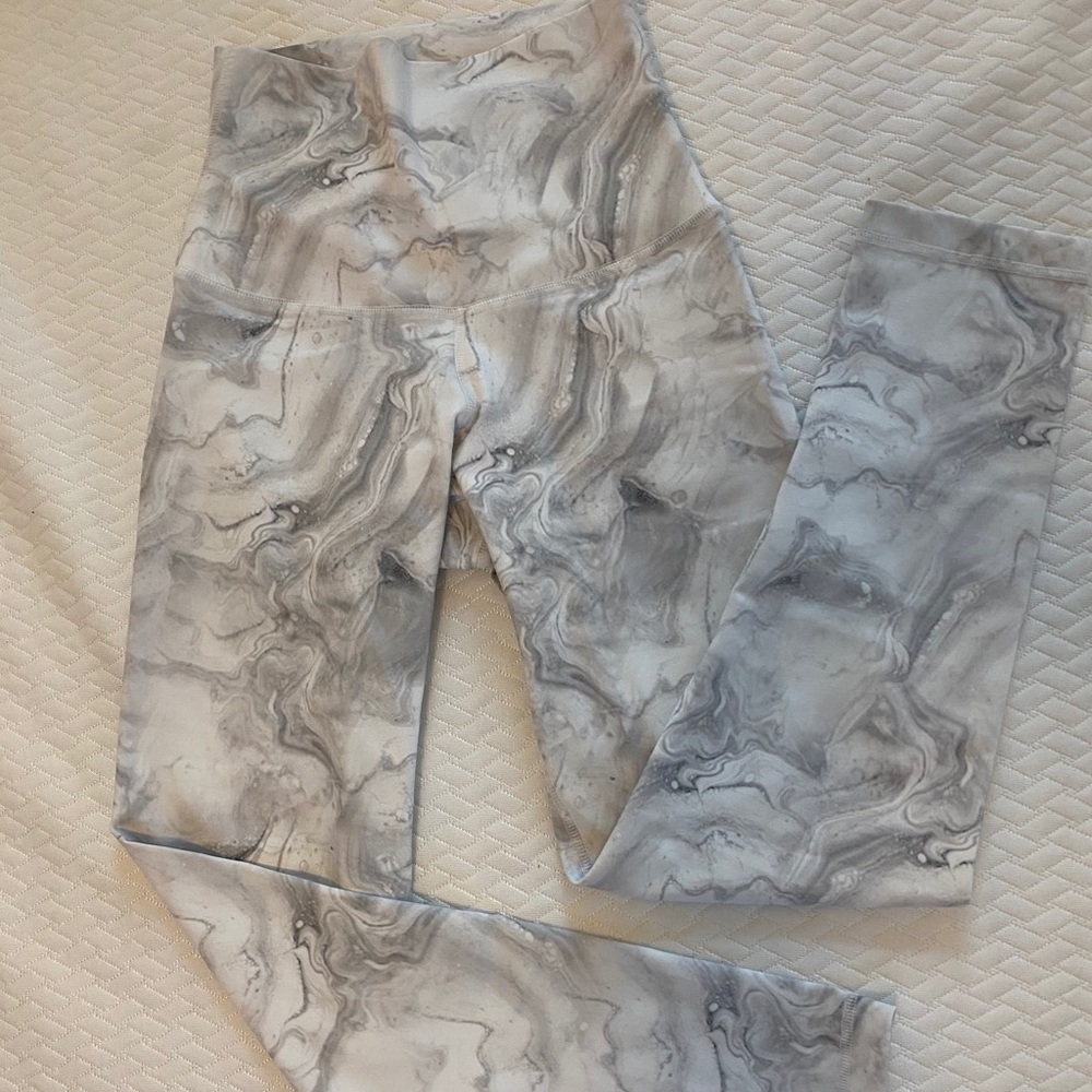 DYI Marble Print High Waist Legging Size Small